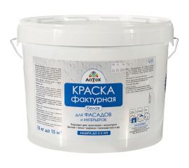 Фактурная краска для фасадов и интерьеров Латек 15 кг Л305 LAP020 