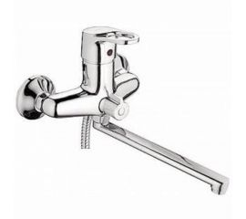 Смеситель для ванны LEDEME картридж диаметр 40 мм, длинный излив, L30F дивертор в корпусе L2250 97908 