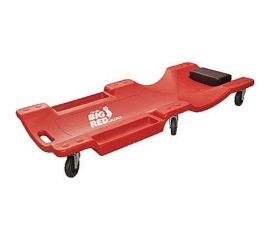 Подкатной пластиковый лежак для ремонтных работ Torin 6 колес TRH6802-2 