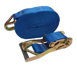 Стяжка крепления груза ДАЛИ-авто 2,5-5 тонн КРУГЛ. РУЧКА СИНИЙ DA-02269 