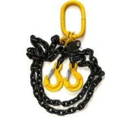 Двухветвевой цепной строп ТамбовТехСнаб 2СЦ 1.6 т, 0.5 м 7930124366849 