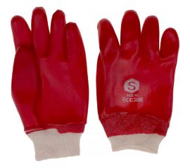 Нитриловые перчатки Samgrupp полный облив, гранатовые, р.10/XL 16061 