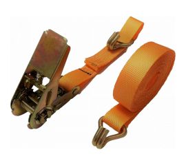 Стяжной ремень с крюками для крепления груза АБСОЛЮТ 0,4/0,8 т, L=2 м 7930121031016 