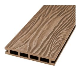 Доска террасная шовная пустотелая с тиснением 3D Groentec Ш Дуб (3м) ДПК TDEОP3D 149-24-3000 