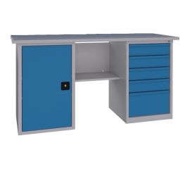 Верстак Завод металлоизделий METOS 2-T-D-Рs 4300312 