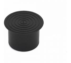 Наружная ножка-заглушка Palladium для трубы 25 мм, пластиковая, черная JF-39 СТ-00001074 