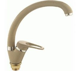 Смеситель для кухни LEDEME картридж диаметр 40 мм с гайкой, бежевый-матовый L5913K 89269 