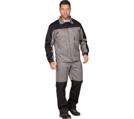 Костюм ГК Спецобъединение КАРАВАН серый-черный, р. 104-108, рост 182-188 Кос 508/104/182 