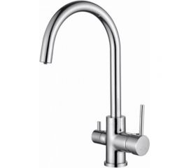 Смеситель для кухни KAISER Merkur боковой, под фильтр, R-излив, хром, O35 26744 