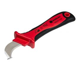 Нож NORGAU тип N4537-VDE с загнутым лезвием VDE, 215 мм 067367017 