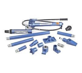 Гидравлическая растяжка STELS 10 т 16 предметов, 7 сменных насадок 51356 