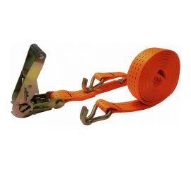 Стяжной ремень с крюками для крепления груза АБСОЛЮТ 1,5/3 т, L=10 м, 35 мм 7930121031450 