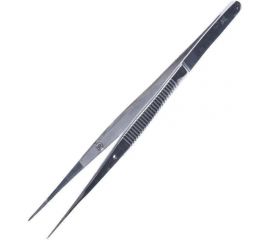 Прямой пинцет BAKU (медицинская сталь) 150x0,8 мм 340559 