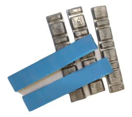 Cамоклеящиеся грузы R2R 19 мм, штампованный свинец, 100 шт. в упаковке 6010-СК19-100-М 