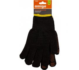 Защитные утепленные перчатки с ПВХ-покрытием AMIGO размер L 73021 