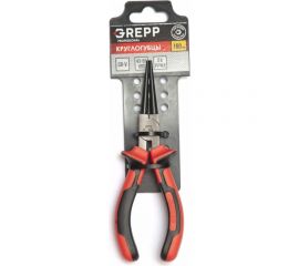 Усиленные круглогубцы Ladina GREPP трехкомпонентная рукоятка, 160 мм 205-115 