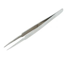 Прямой пинцет с острыми кончиками 120 мм REXANT NP120-01 12-0375 
