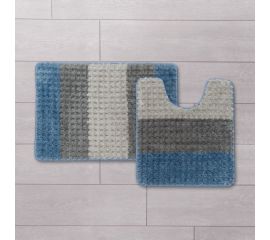 Набор ковриков для ванной комнаты IDDIS 45х60 + 45х50 см микрофибра P36M465i12 