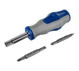 Отверточная рукоятка Ultra Grip с набором двусторонних бит КОБАЛЬТ 646-645 