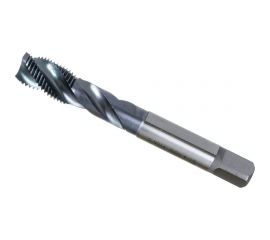 Метчик Partner трубный G1/4 HSSE, спиральная канавка 38, H6, TiAlN (серия TG01) 325140 