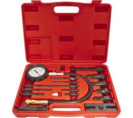 Тестер компрессии дизельного двигателя, в кейсе ЭВРИКА ER-86315 