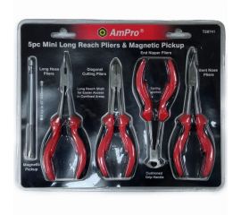 Набор губцевого инструмента для электрика AmPro мини, 5 предметов T28741 