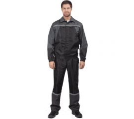 Костюм ГК Спецобъединение АВТОМОЙЩИК серый/чёрный, р.104-108, рост 182-188 Кос 590/104/182 