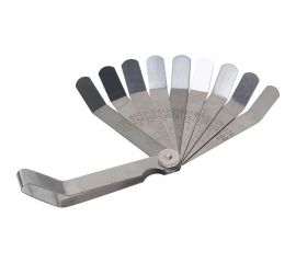 Набор щупов изогнутых для измерения зазора ROCKFORCE 0.23-0.66мм 9пр. RF-61803 