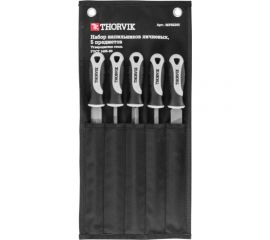 Набор личневых напильников Thorvik MFSS205 200 мм 52285 