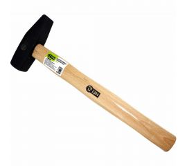 Кованый молоток ON с деревянной ручкой 1000г 06-01-006 