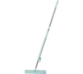 Швабра для пола Рыжий кот WRING SIMPLE с механизмом отжима и насадкой из микрофибры 102536 