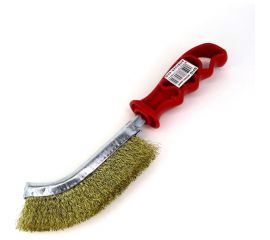 Ручная универсальная корщетка SIT 245x135, ворс гофрированная латунированная сталь 0,30 0010 