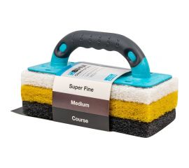 Набор падов с ручкой для очистки плитки BIHUI CSPK4 