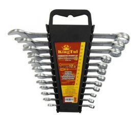 Набор комбинированных ключей KingTul KT-3312MP 12пр . (6-14, 17, 19,22мм) 3650 