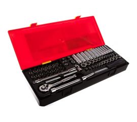 Набор шестигранных торцевых головок 1/4" в кейсе 73шт JTC-K2731 