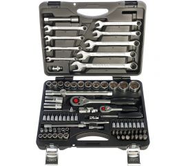 Набор инструментов FORCE 82 предмета 1/4, 1/2 SL головки 4821R 