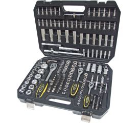 Набор инструмента ЭВРИКА 1*4""&1*2"", DR, 6-гранный, 172 предмета ER-80172 