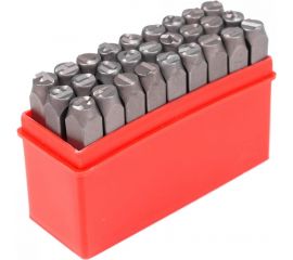 Буквенные клейма SITOMO N10 латиница стальные 19695 