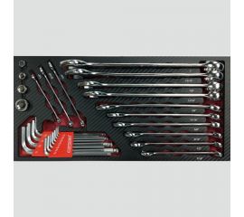 Дюймовые ключи Сорокин Standart в ложементе, 29 шт. 1.129 