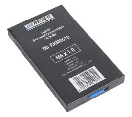 Набор для восстановления резьбы DeBever M6x1,0 DB-RKM0610 