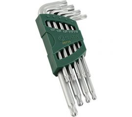 Шестигранники SATA 9 предметов TORX пластиковый блистер S2 09715 