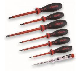 Набор крестовых PZ и шлицевых отверток CIMCO 11 7802 