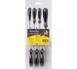 Набор отверток TRAMONTINA 43408/115 крестовых и шлицевых 7 штук Б0054550 