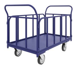 Платформенная тележка с трубчатыми бортами RUSKLAD ТБ 1, 500x800 мм, d125 мм ТБ 1 125 