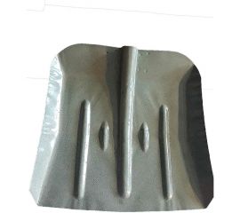 Снеговая стальная лопата UOKSA 360х370 мм, без черенка 4933 