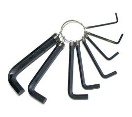 Набор Г-образных ключей DolleX 8 шт. 2-2,5-3-4-5-6-8-10 мм AW-348 