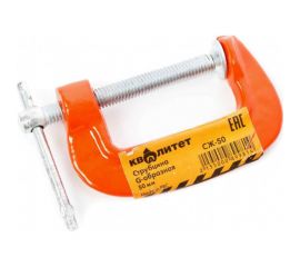 Струбцина Квалитет G-образная 50 мм СЖ-50 6626618 