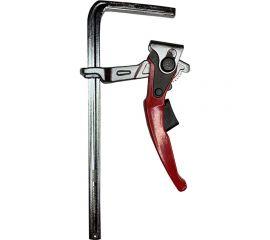 Кованая струбцина WOODWORK F-тип, 200x60 мм, c рычажной рукояткой, для установки в Т-паз RTC-2060 