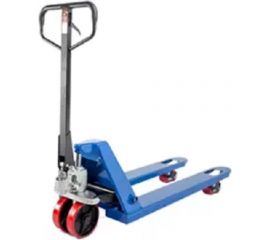 Гидравлическая тележка с полиуретановыми колесами А5 AC 20 гк 2 тонны 1004824 
