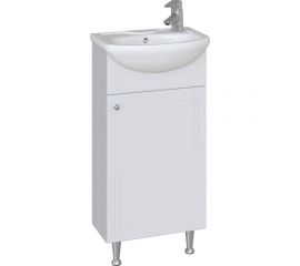 Комплект: Тумба Sanstar Июнь 40, мебельный умывальник Азов 40 149.1-1.4.1.КАЗО 